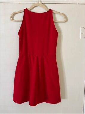 Wild Fable Game Day Butter Bliss Mini A-Line Dress in Red Size XS